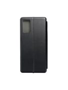 Forcell Elegance oldalra nyíló hátlap tok Samsung N980 Galaxy Note 20, fekete