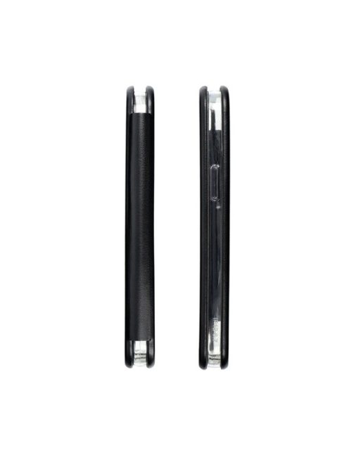 Forcell Elegance oldalra nyíló hátlap tok Samsung N980 Galaxy Note 20, fekete