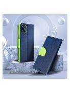 Fancy Xiaomi Redmi 9A flip tok, kék-lime