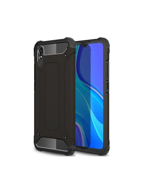 Forcell Armor hátlap tok Xiaomi Redmi 9A, fekete