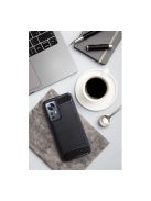 Forcell Carbon hátlap tok Poco X3, fekete