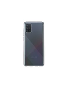 Uniq Glase Samsung Galaxy A71, szilikon tok, átlátszó