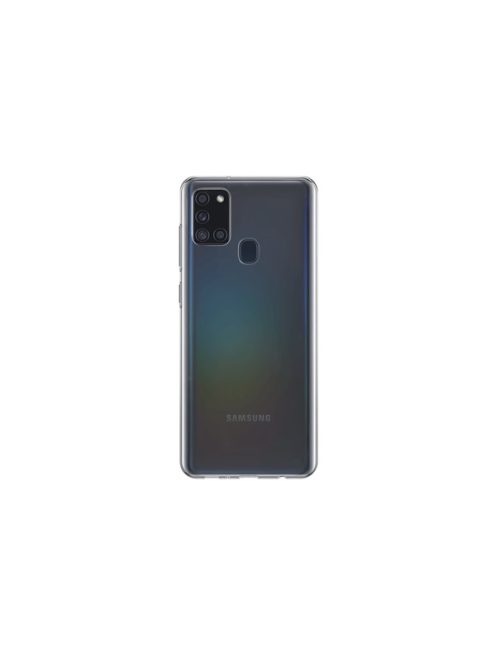 Uniq Glase Samsung Galaxy A21S, szilikon tok, átlátszó