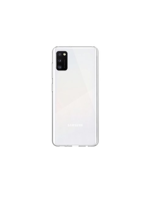 Uniq Glase Samsung Galaxy A41, szilikon tok, átlátszó