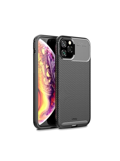 Uniq Hexa Apple iPhone 11 Pro, szilikon tok, fekete