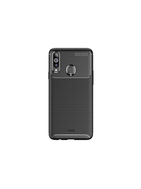 Uniq Hexa Samsung Galaxy A20S, szilikon tok, fekete