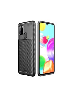 Uniq Hexa Samsung Galaxy A21S, szilikon tok, fekete