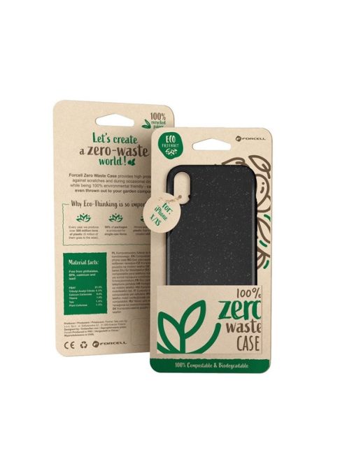 Forcell BIO környezetbarát hátlap tok Samsung A426 Galaxy A42, fekete