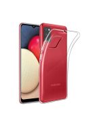 Samsung A025 Galaxy A02s ultra slim 0,3mm szilikon tok, átlátszó