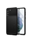 Spigen Slim Armor Samsung G996 Galaxy S21+ tok, Black, fekete