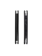 Forcell Elegance oldalra nyíló hátlap tok Samsung A025 Galaxy A02s, fekete