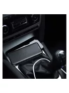 Forcell Elegance oldalra nyíló hátlap tok Samsung A025 Galaxy A02s, fekete