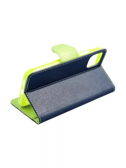 Fancy Samsung A326 Galaxy A32 5G flip tok, kék-lime