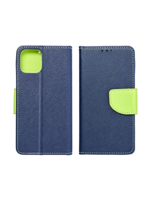 Fancy Samsung A326 Galaxy A32 5G flip tok, kék-lime