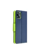 Fancy Samsung A326 Galaxy A32 5G flip tok, kék-lime