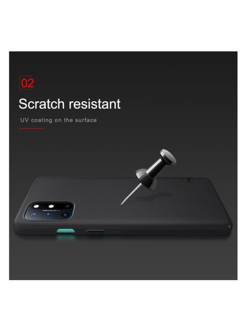 Nillkin Super Frosted OnePlus 8T műanyag tok, fekete