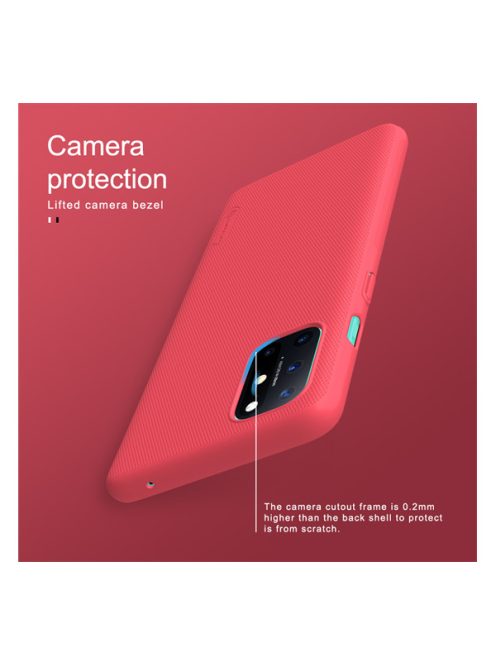 Nillkin Super Frosted OnePlus 8T műanyag tok, fekete