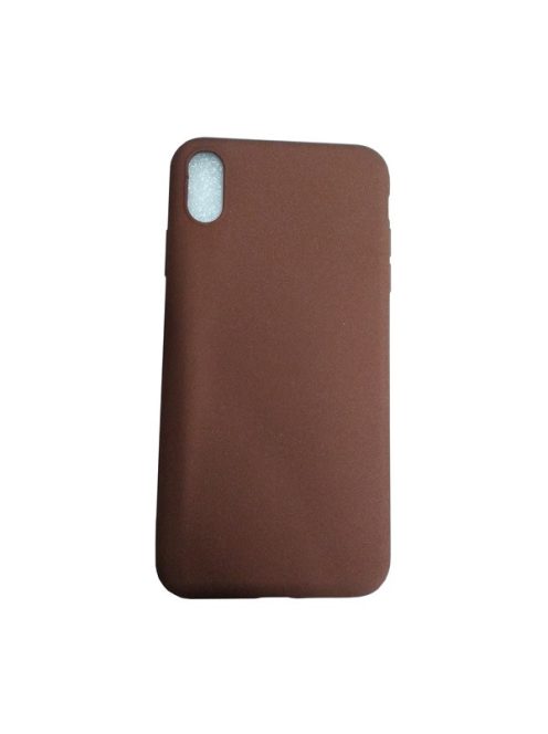 Huawei P Smart 2019 pasztell hátlap tok, barna