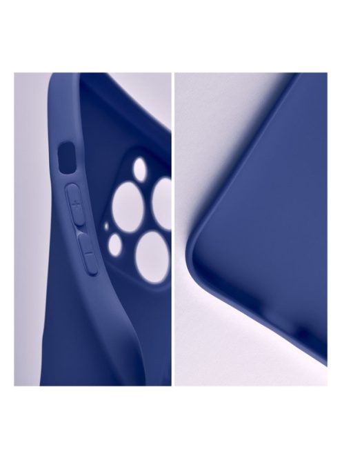 Forcell Soft Samsung Galaxy A52/A52s szilikon tok, sötét kék