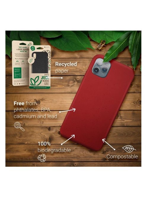 Forcell BIO környezetbarát hátlap tok Samsung Galaxy A72 LTE, fekete