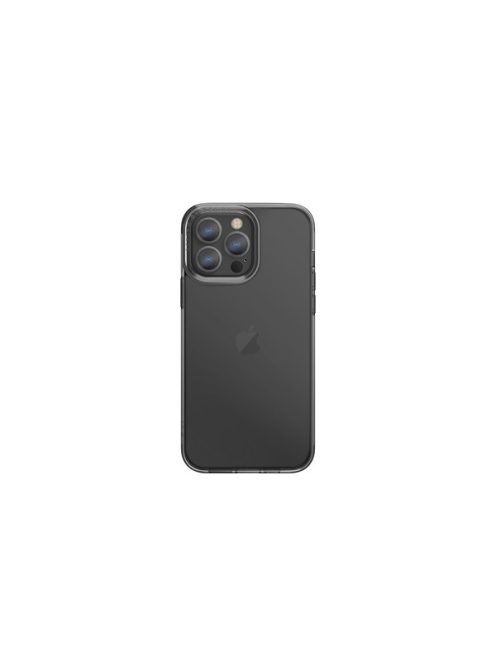Uniq Hybrid Air Fender Apple iPhone 13 Pro, szilikon tok, fekete-átlátszó
