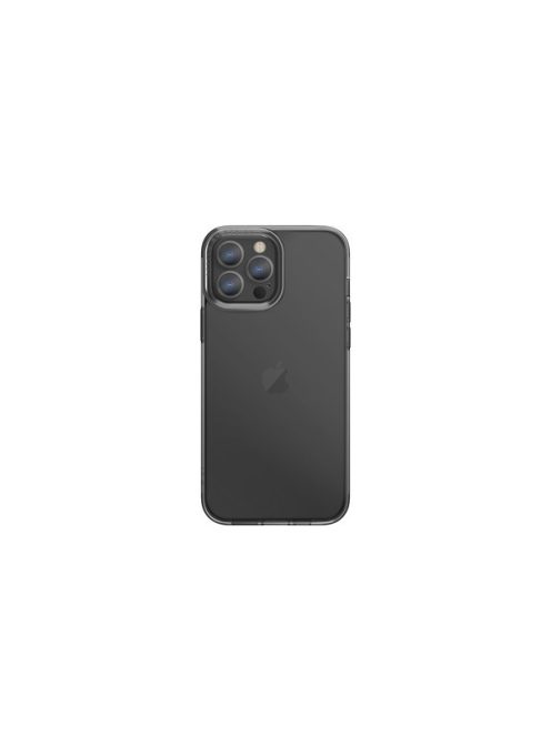 Uniq Hybrid Air Fender Apple iPhone 13 Pro Max, szilikon tok, fekete-átlátszó