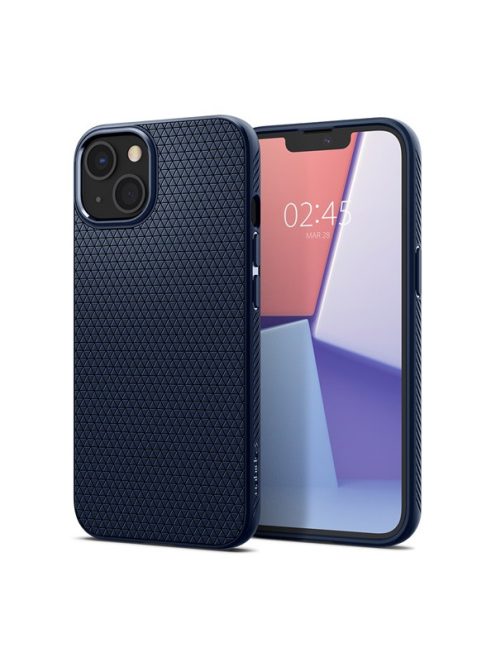 Spigen Liquid Air Apple iPhone 13 tok, Navy Blue, sötétkék