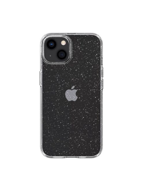 Spigen Liquid Crystal Glitter Apple iPhone 13 tok, Crystal Quartz, átlátszó