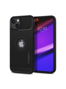 Spigen Rugged Armor Apple iPhone 13 tok, Matte Black, fekete