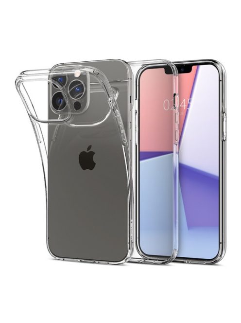 Spigen Liquid Crystal Apple iPhone 13 Pro tok, Crystal Clear, átlátszó