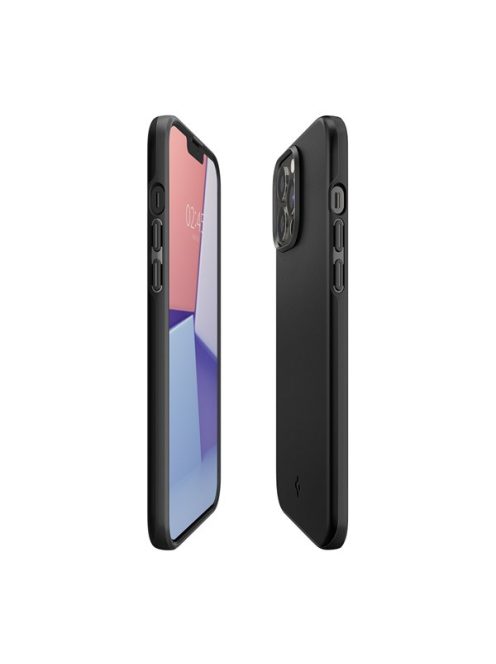 Spigen Thin Fit Apple iPhone 13 Pro tok, Black, fekete