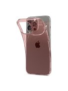 Spigen Crystal Flex Apple iPhone 13 Pro Max tok, Rose Crystal, rózsaszín-átlátszó