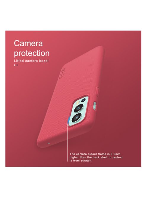 Nillkin Super Frosted OnePlus Nord 2 5G műanyag tok, fekete