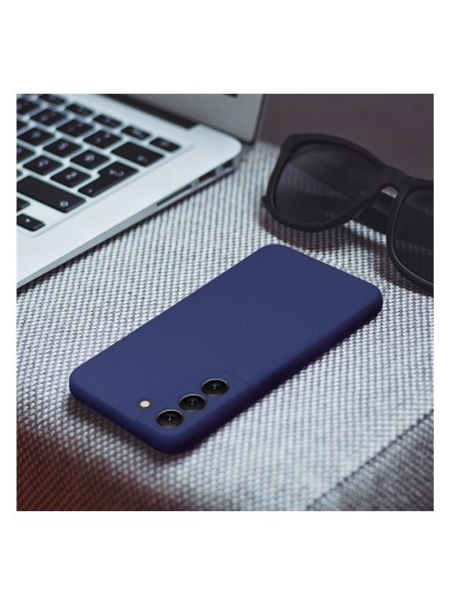 Forcell Soft Samsung Galaxy A03s szilikon tok, sötét kék