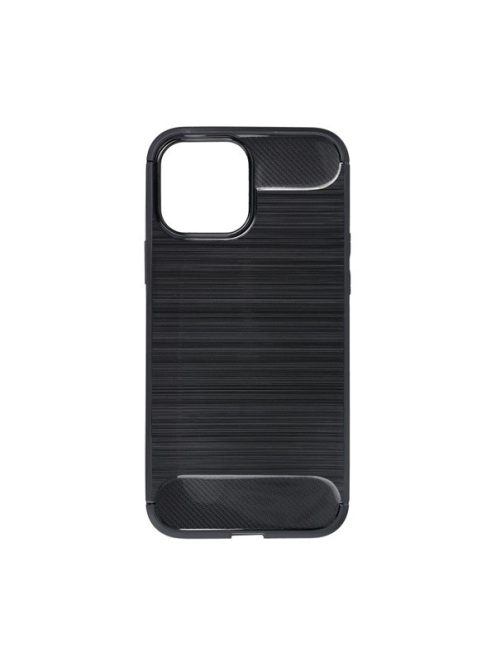 Forcell Carbon hátlap tok Apple iPhone 13 Pro Max, fekete