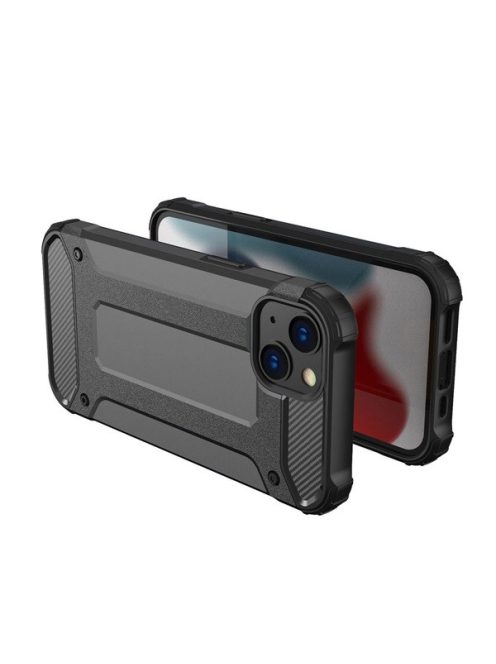 Forcell Armor hátlap tok, Apple iPhone 13, fekete