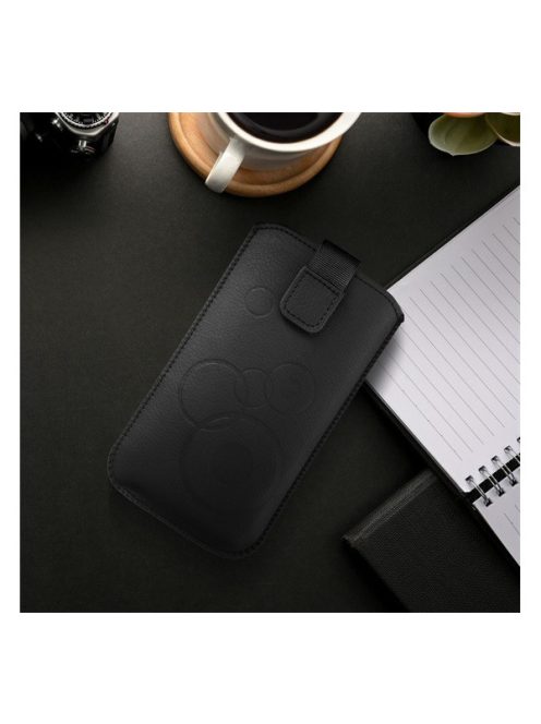 Forcell Deko univerzális tok, XXL (Apple iPhone 13/13 Pro), fekete