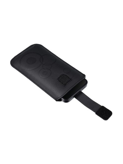 Forcell Deko univerzális tok, XXL (Apple iPhone 13/13 Pro), fekete