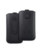 Forcell Deko univerzális tok, XXL (Apple iPhone 13/13 Pro), fekete