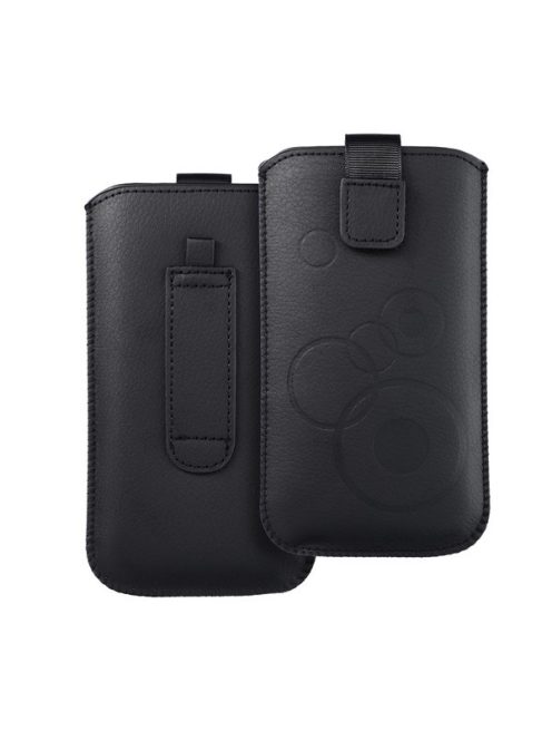 Forcell Deko univerzális tok, XXL (Apple iPhone 13/13 Pro), fekete