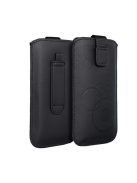 Forcell Deko univerzális tok, XXL (Apple iPhone 13/13 Pro), fekete