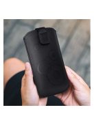 Forcell Deko univerzális tok, XXL (Apple iPhone 13/13 Pro), fekete