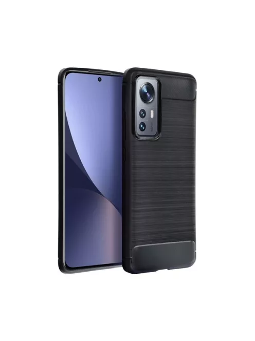 Forcell Carbon hátlap tok Xiaomi 11T/11T Pro, fekete