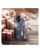 Forcell Winter hátlap tok Samsung Galaxy A21s, fagyott fenyők