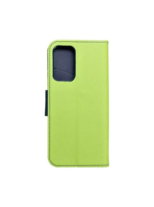 Fancy Samsung Galaxy A33 5G flip tok, kék-lime