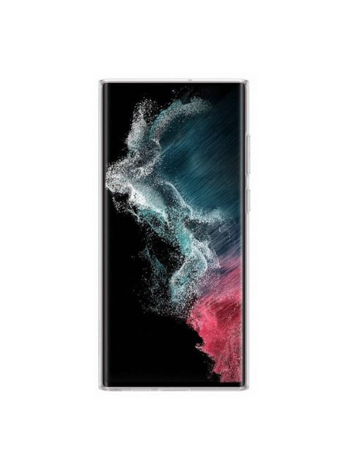 Samsung Galaxy S22 Ultra Clear Cover, gyári tok, átlátszó, EF-QS908CT