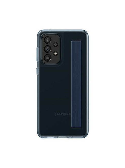 Samsung Galaxy A33 5G Slim Strap Cover, gyári tok, fekete, EF-XA336CB