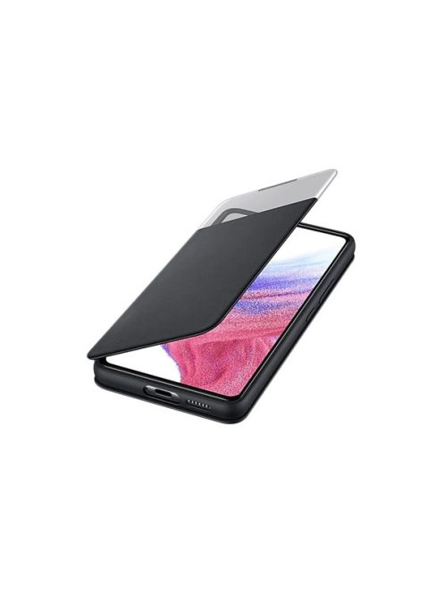 Samsung Galaxy A53 5G S-View gyári tok, fekete, EF-EA536PB