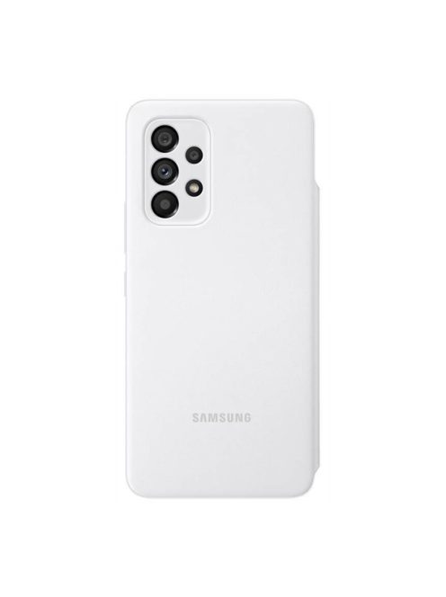 Samsung Galaxy A53 5G S-View gyári tok, fehér, EF-EA536PW
