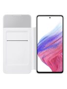 Samsung Galaxy A53 5G S-View gyári tok, fehér, EF-EA536PW